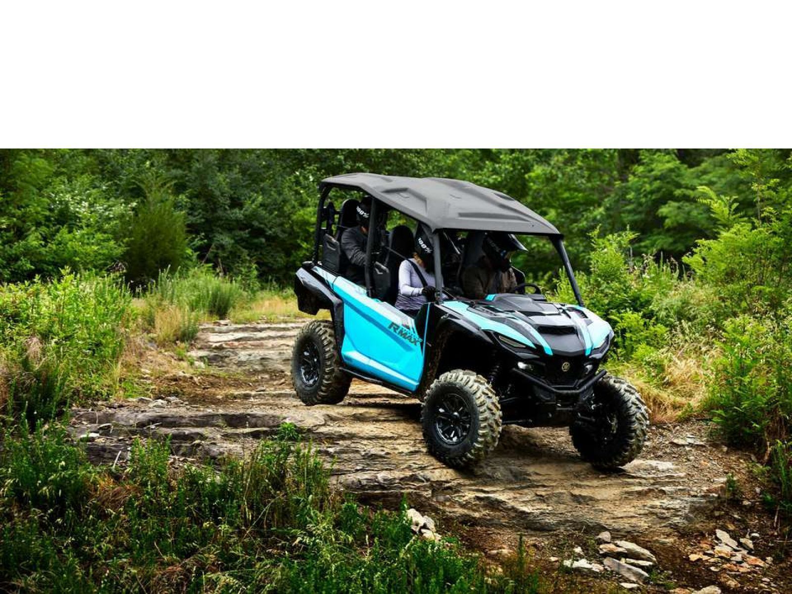 Мотовездеход UTV YAMAHA Wolverine R-Max 4 1000 (Cyan / Yamaha Black) 2024